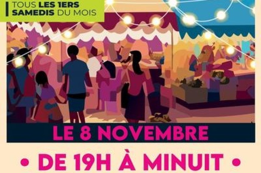 Marché de nuit au Barachois