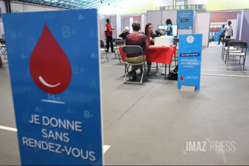 Saint-Denis : l'EFS organise deux mégas collectes de sang les 13 et 14 juin à la Nordev