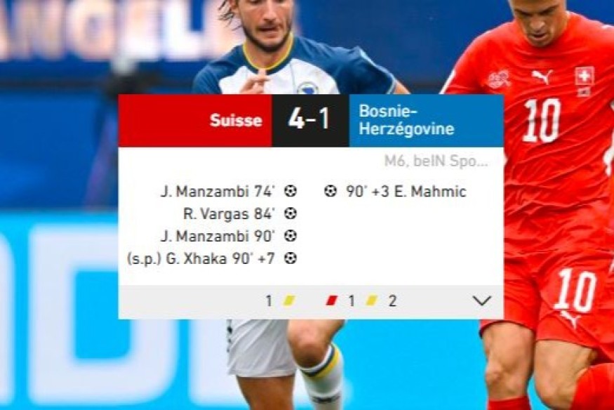Suisse - Bosnie-Herzégovine : La Nati fait craquer la Bosnie !