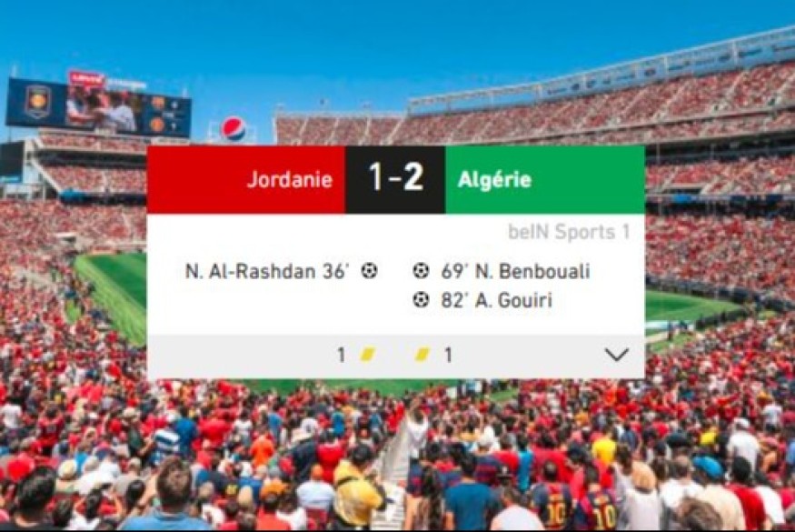 Jordanie - Algérie