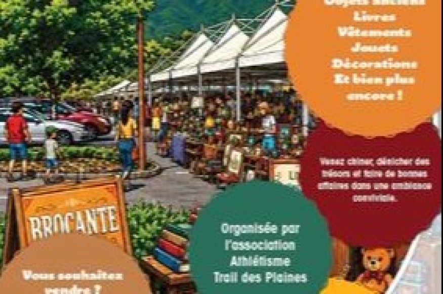 Brocante à La Plaine des Palmistes